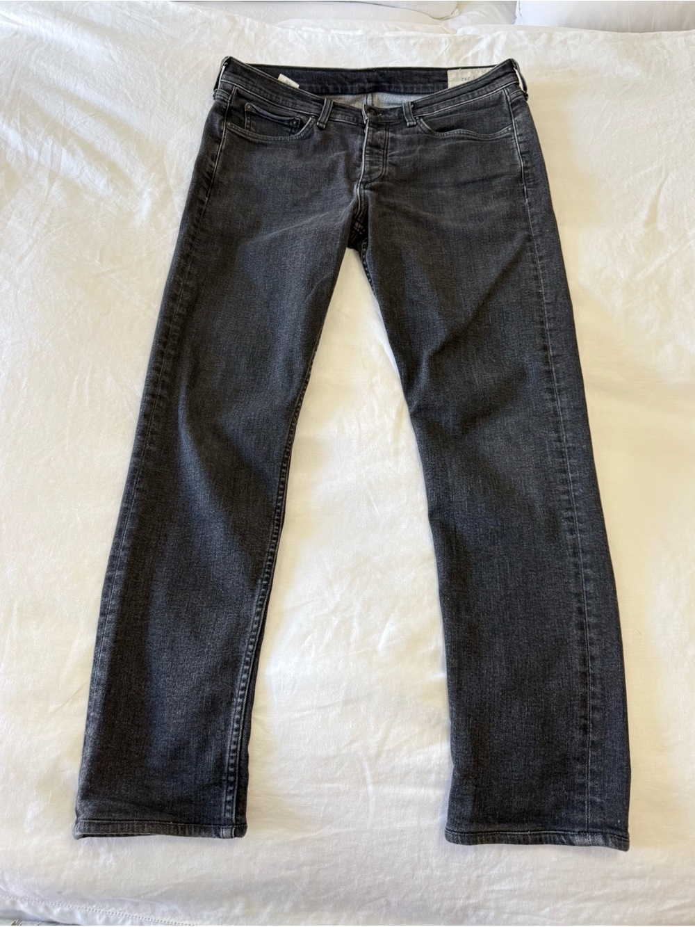 Rag & Bone | Men’s 33 x 29 | Fit 2 Slim Cashmere Black Jeans Button Fly